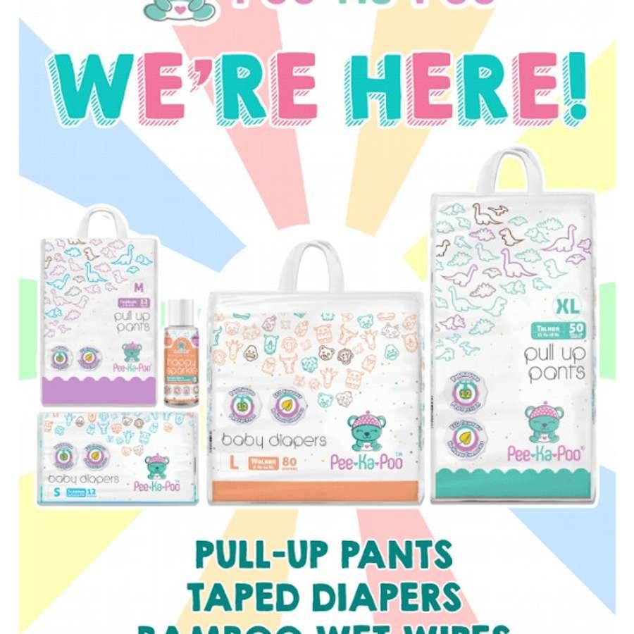 [Peekapoo Official Store] Pee-Ka-Poo [1 Pack x 50 Pcs] Pull Up Pants (M-XXL)