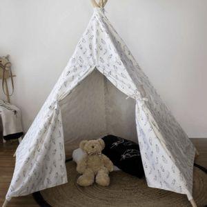 Bubba Blue Feathers Organic Cotton Teepee Tent