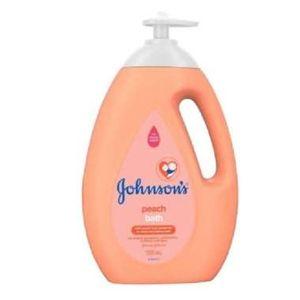 Johnson Johnsons Baby Bath Peach 1000 ml / 1 liter import Malaysia