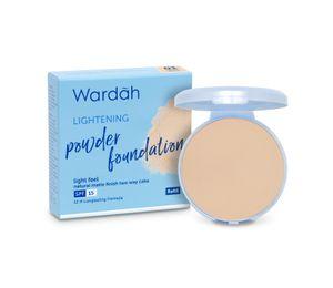 Wardah Refill Lightening Powder Foundation Light Feel - Bedak Yang Mencerahkan Dengan Hasil Natural