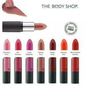 Best Seller - The Body Shop Colour Crush Matte Lipstick 423 Rio Fuchsia 4.1gr