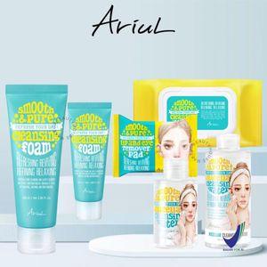 ARIUL Smooth & Pure Series - Micellar Water | Cleansing Foam | Cleansing Tissue | Lip & Eye Remover Pad