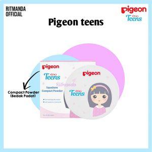 PIGEON Teens Squalane Compact Powder - Bedak Padat - Makeup Murah - Bedak Remaja - Bedak Soft - q02