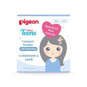 PIGEON TEENS Compact Powder + UV Protection 14Gr - Pink Refill