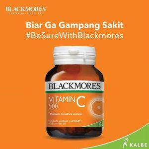 Blackmores Vitamin C 500 mg 60 Tablet / Suplemen Vitamin C / Vitamin Imun Tubuh