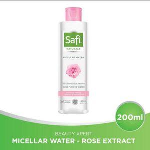 safi naturals micellar water rose 200ml