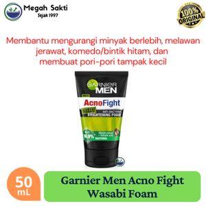 garnier men acno fight wasabi foam 50ml