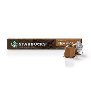 starbucks nespresso coffee capsules houseblend - 12 packs