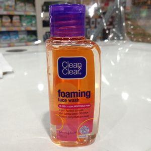 clean & clear foaming face wash