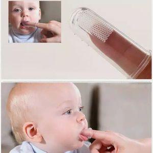 sikat gigi bayi silikon / finger tooth brush/ sikat gigi jari bayi