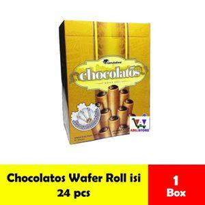 chocolatos wafer roll (isi 24 pcs)