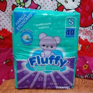 pampers popok bayi fluffy baby diaper s40