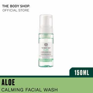 the body shop aloe foaming facial wash 150ml
