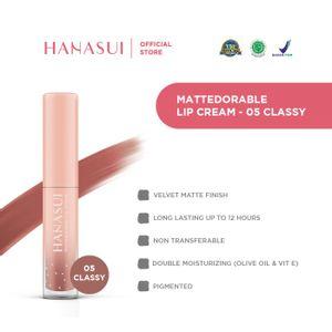 hanasui mattedorable lipcream no.5