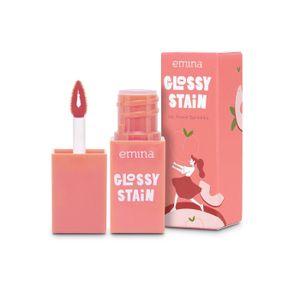 emina glossy stain 10 ml (autumn - apple - candy - peach - dazzle) - peach sprinkles