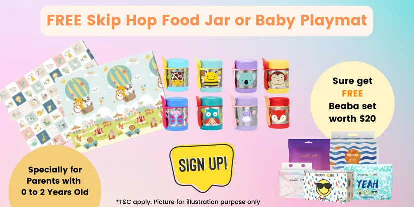 Free Skip Hop Food Jar or FREE Baby Playmat