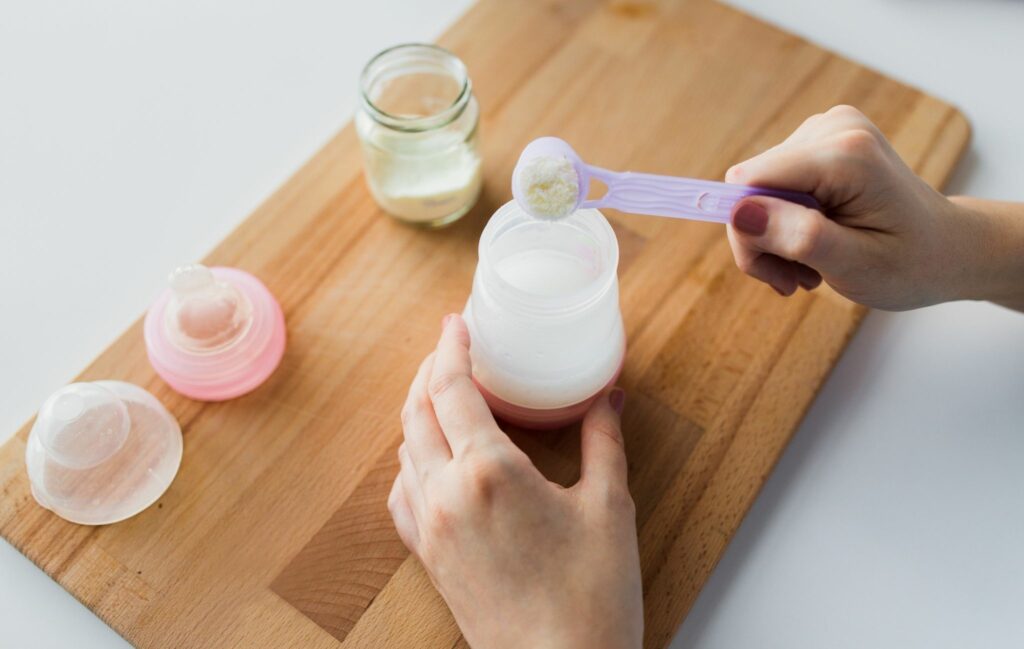 organic infant formula milk