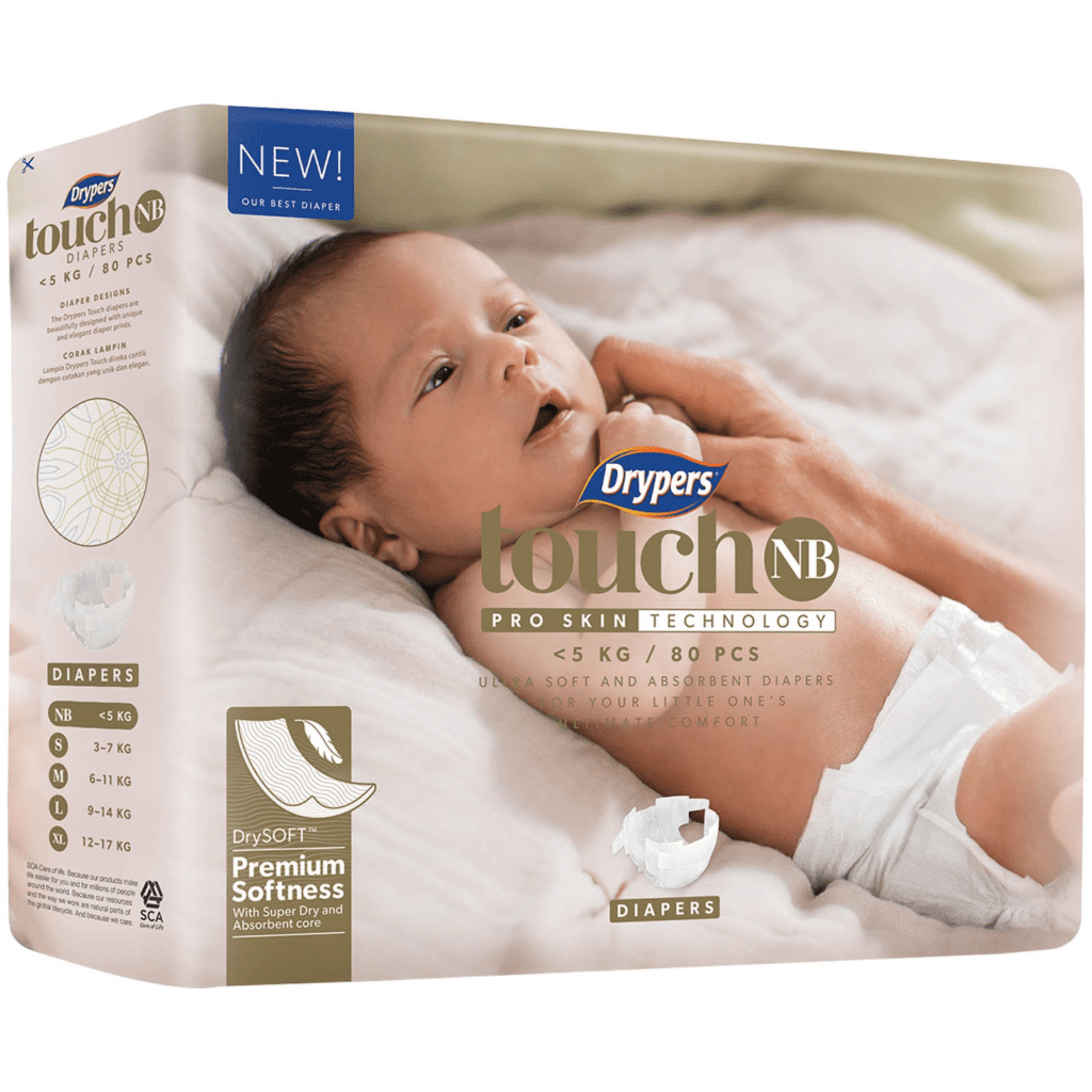 Best Disposable Baby Diapers - Drypers Touch