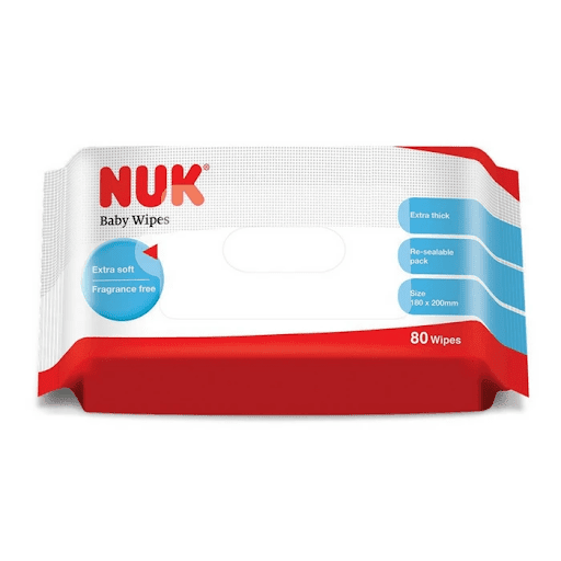 Best Selling Baby Wipes - Nuk 80pcs Baby Wipes