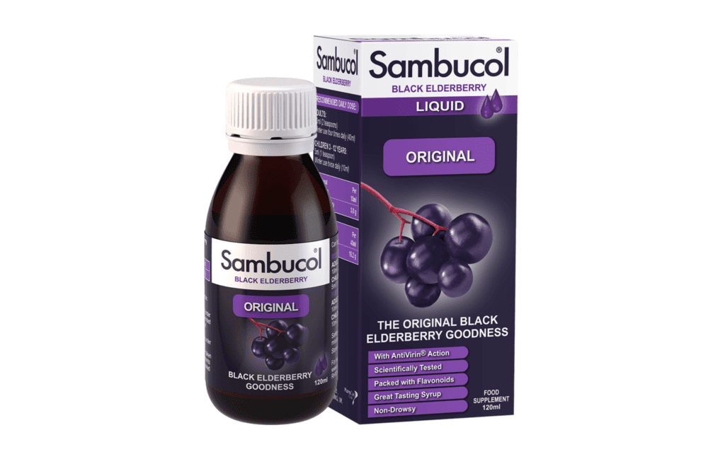 Sambucol Black Elderberry Syrup Original Formula