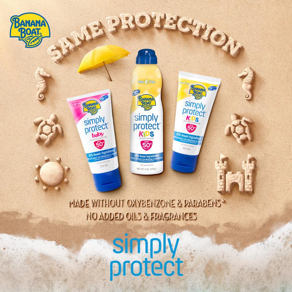banana boat simply protect kids sunscreen