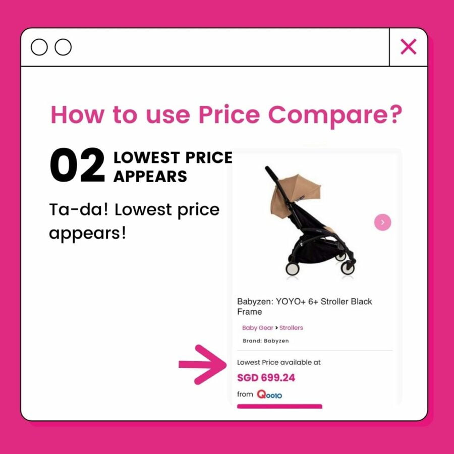 How use SuperMom Price Compare_Step 2