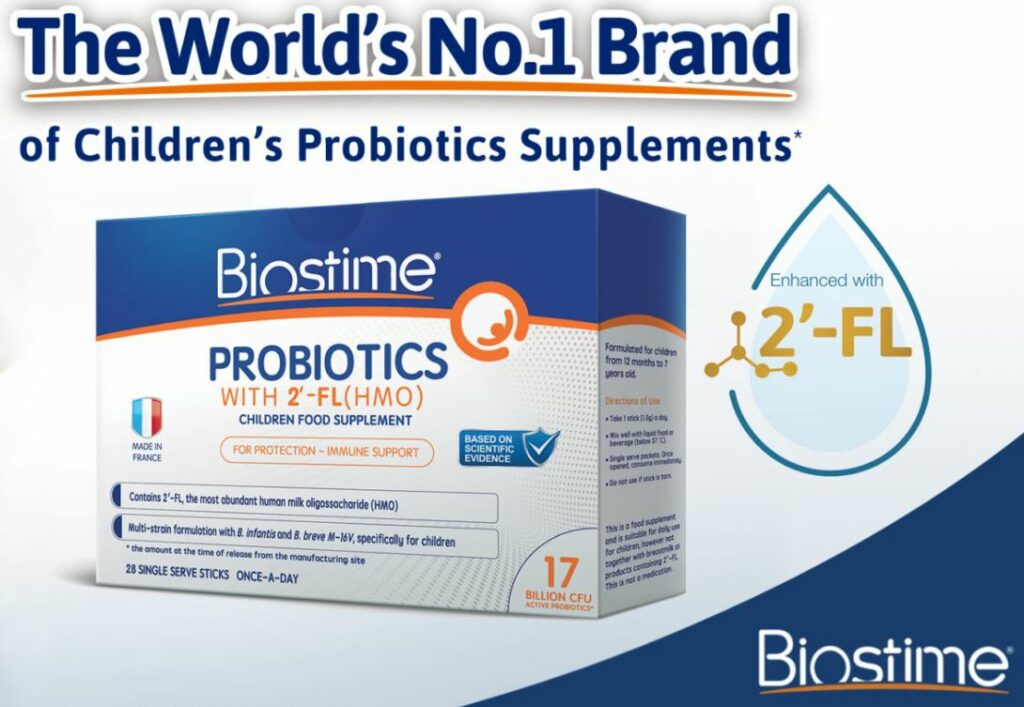 The World's No 1 Brand of Children's Probiotocs Supplements - Biostime Probiotics