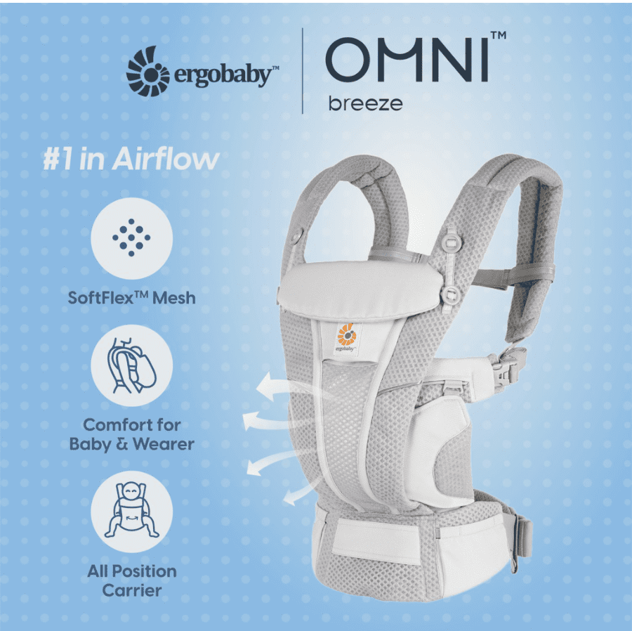 Ergobaby Omni Breeze Baby Carrier (7 Colors)