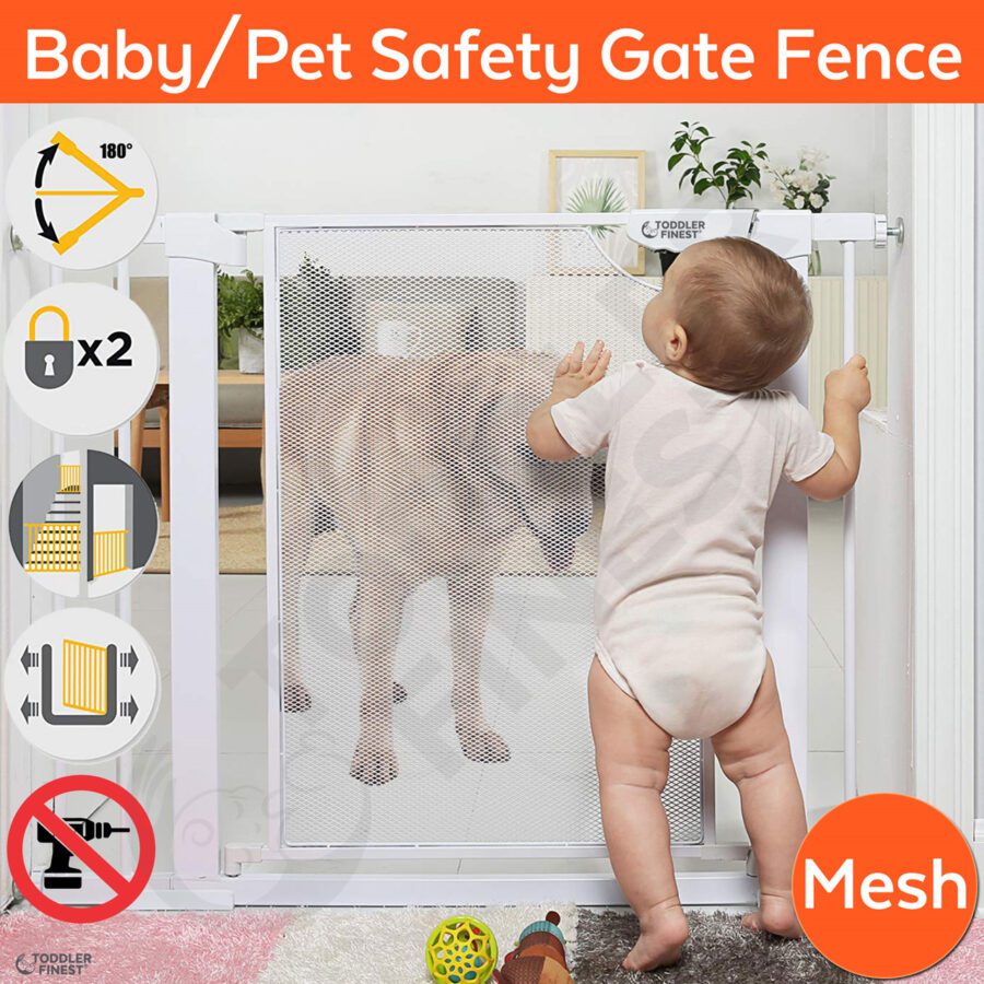 Auto Close Safety Baby Gate 