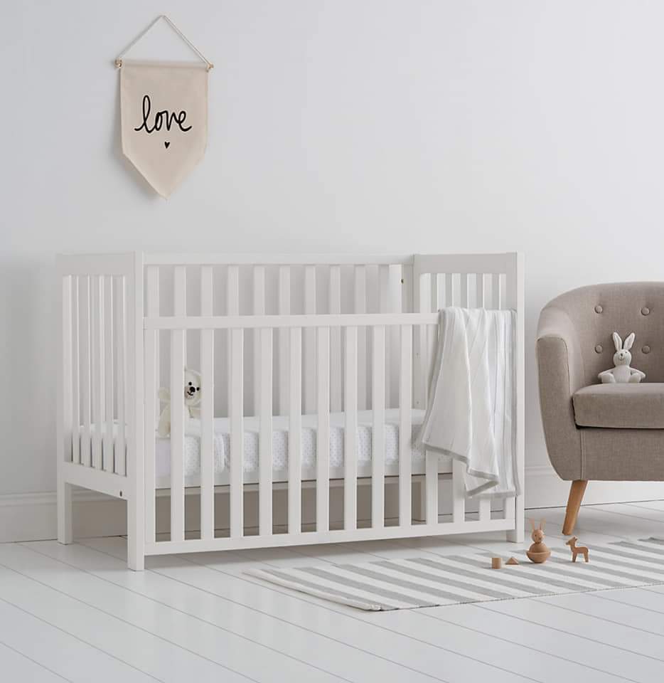 Mothercare West Cliff Dropside Cot