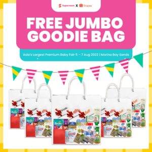 Baby Fair VIP Perk - Free Jumbo Goodie Bag