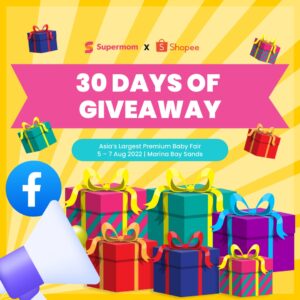 Supermom x Shopee 30 Days Giveaway