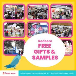 Free Samples and Gifts at Supermom x Shopee Baby Fair 