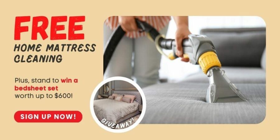free mattress cleaning campaign