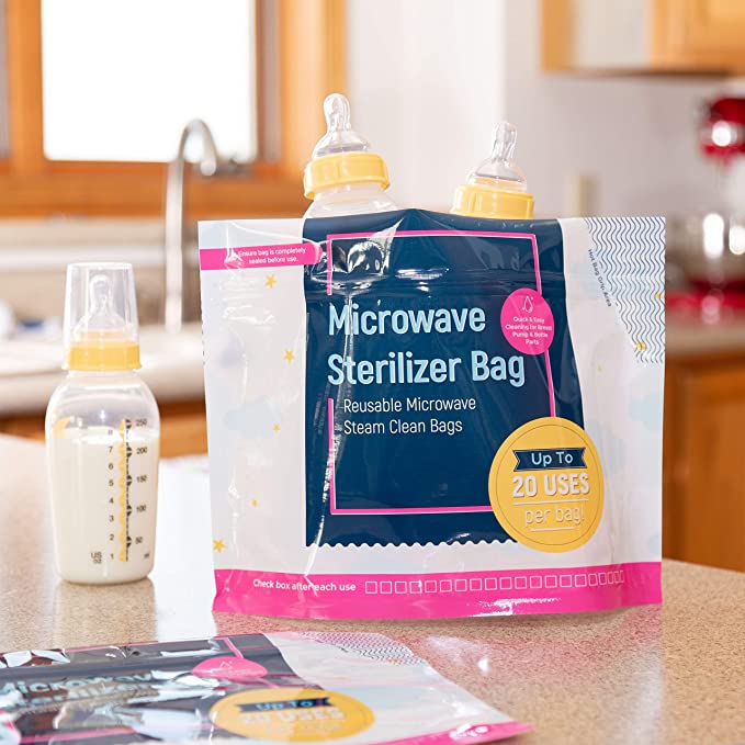 impresa baby bottle sterilizer bags