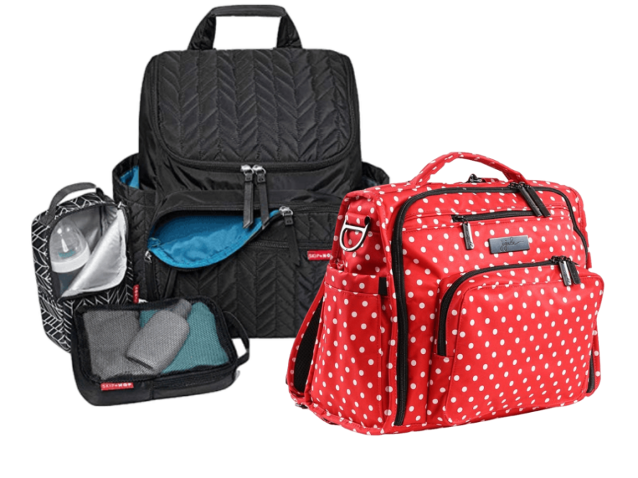 jujube diaper bag vs skip hop diaper bag