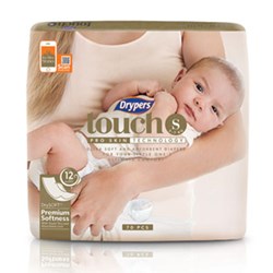 drypers touch small
