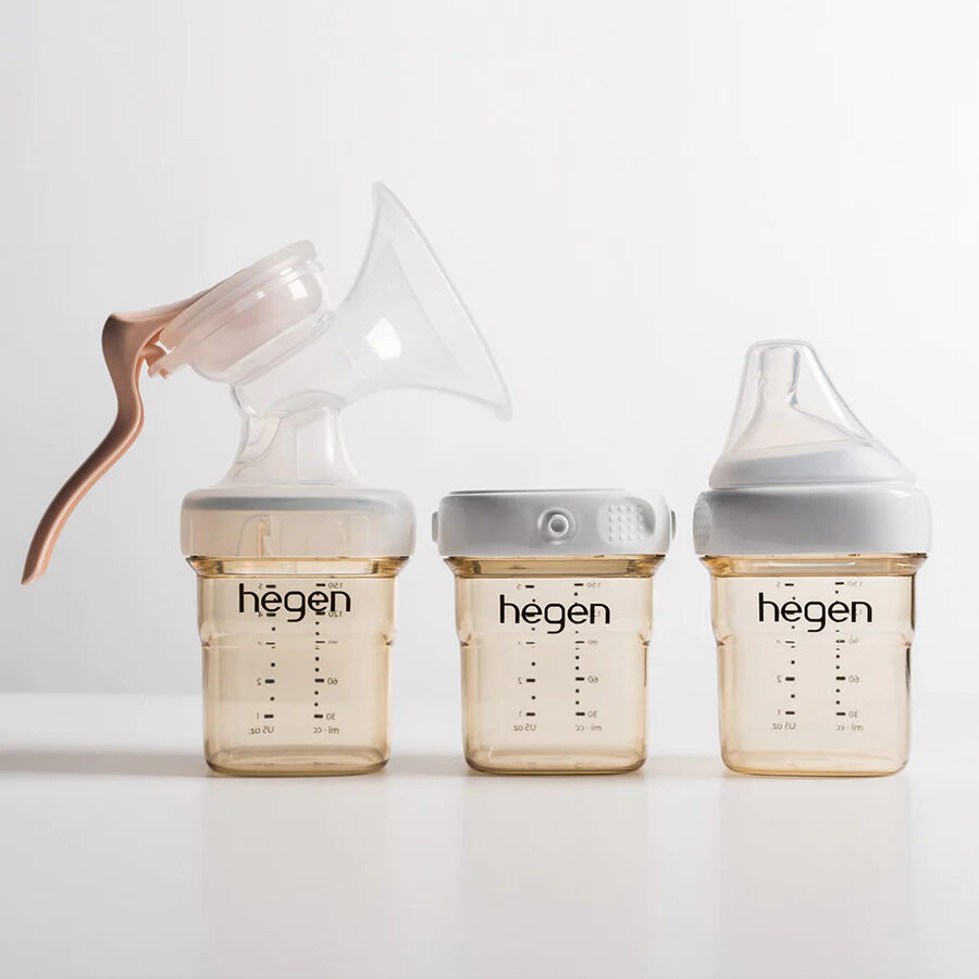 hegen breast milk storage bottles complete