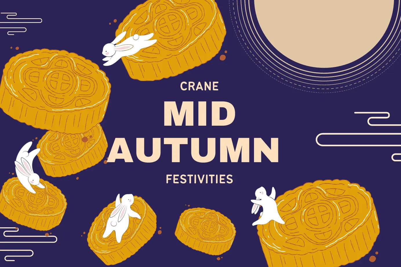 celebrate mid-autumn festivities with crane