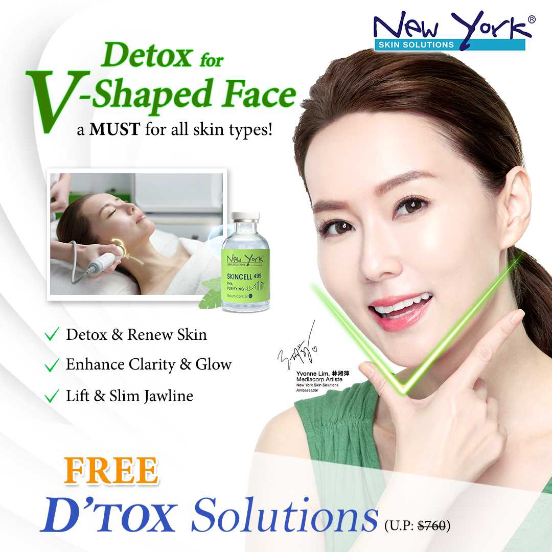 Detox, Reset & Renew skin natural radiance - FREE Detox Facial Treatment worth $760  
