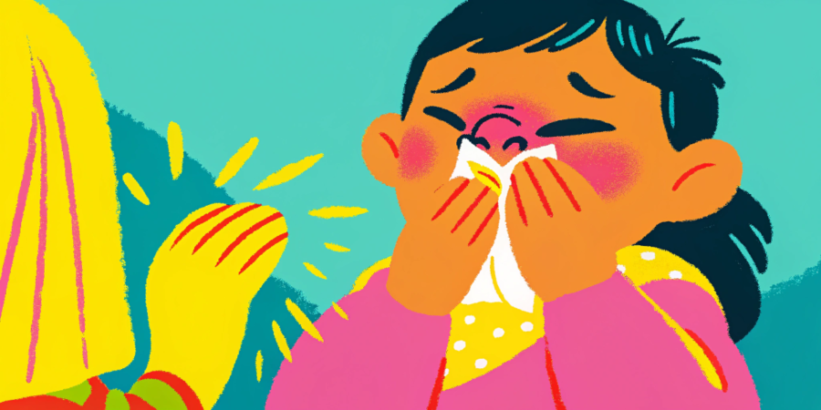 child-sneezing