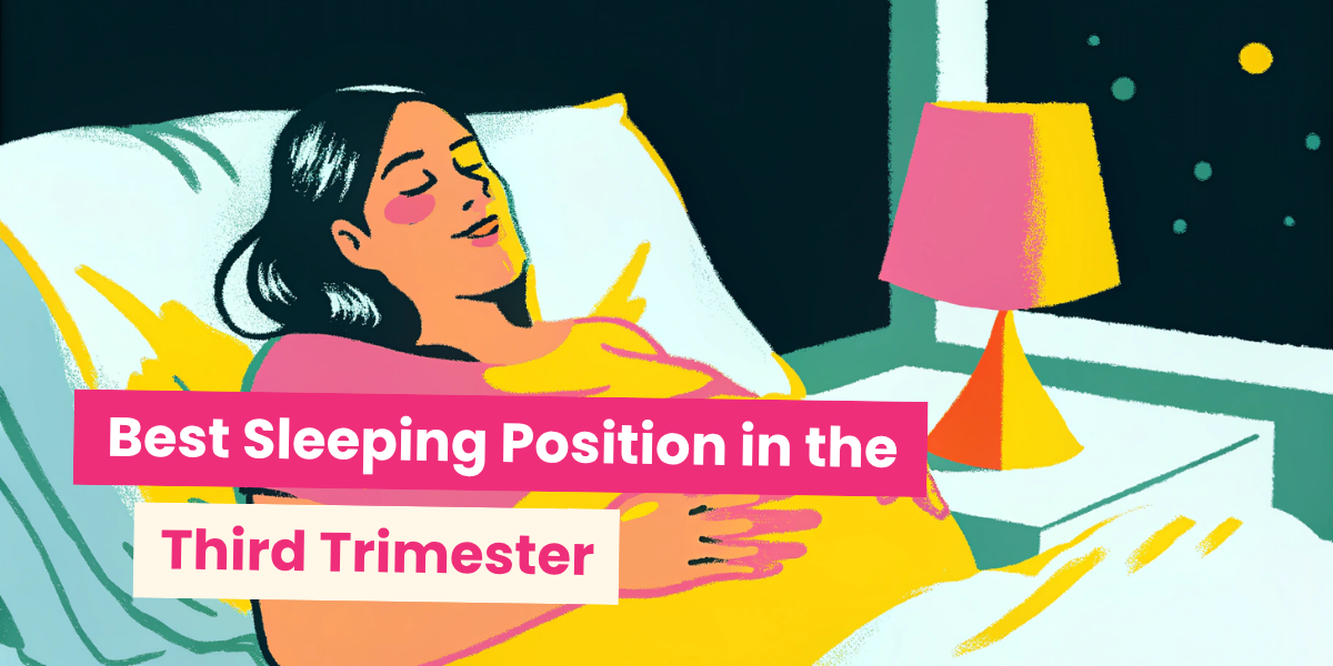 best sleeping position in the third trimester