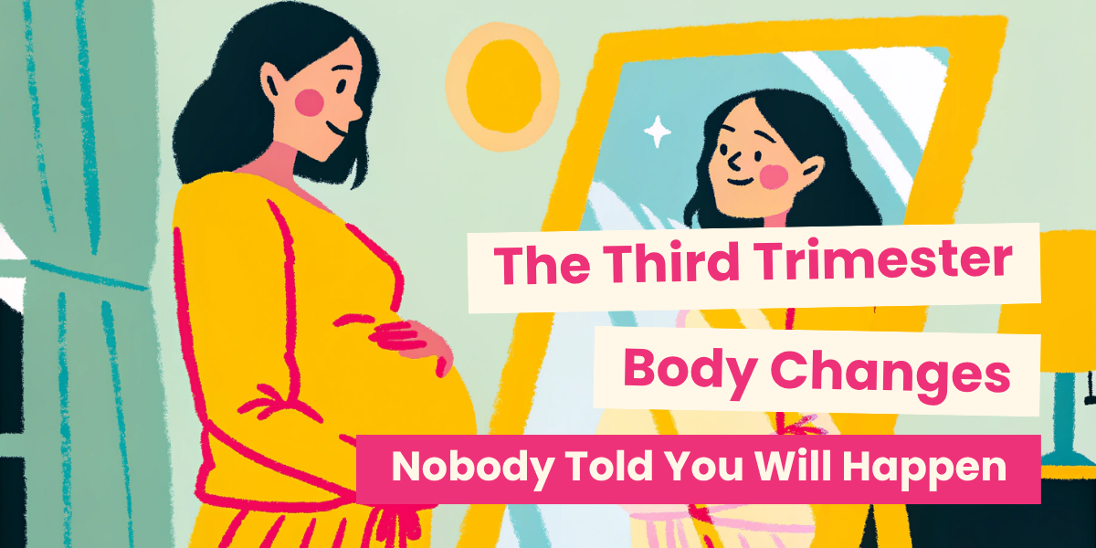 third trimester body changes