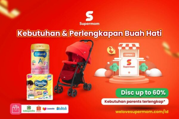 Supermom kebutuhan dan perlengkapan bayi campaign