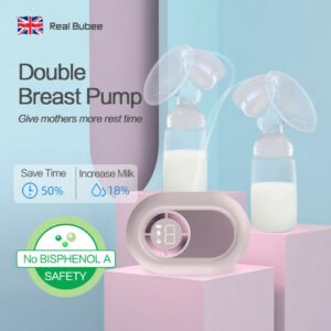 8. Real Bubee Rbx-8028 Rechargeable Electric Breast Pump Double