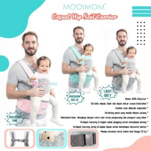 10. Mooimom Casual Hipseat Carrier