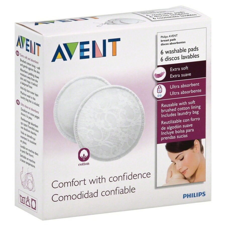 2. Philips Avent Washable Breast Pad