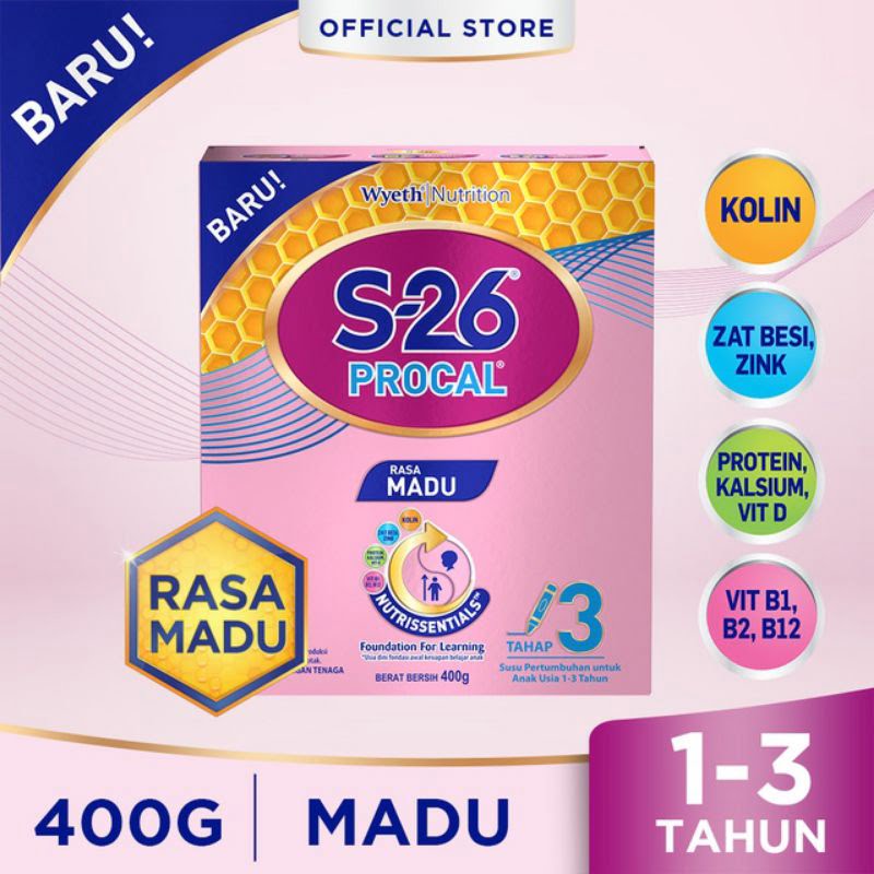 4. Susu Wyeth S-26 Procal Honey