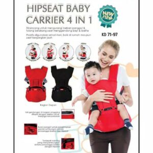 8. Kiddy Hipseat Baby Carrier 4 in 1