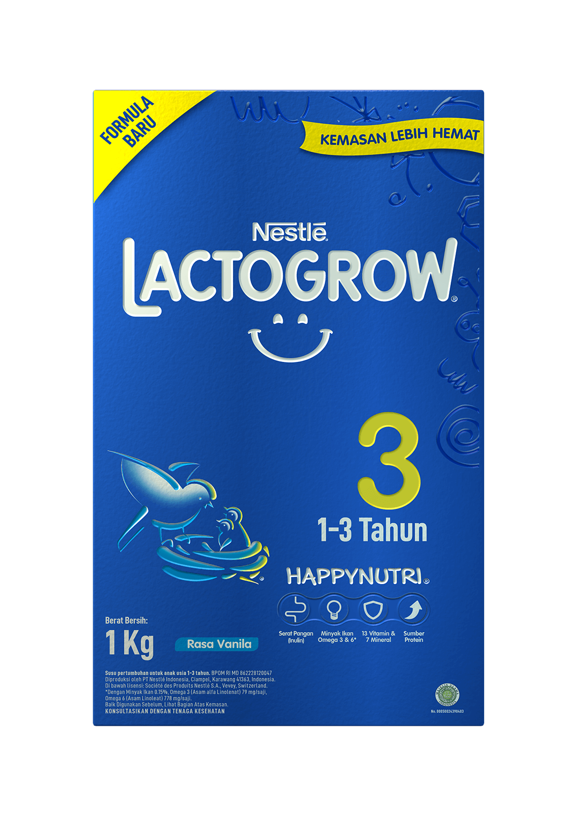 2. Nestlé LACTOGROW 3 Happynutri